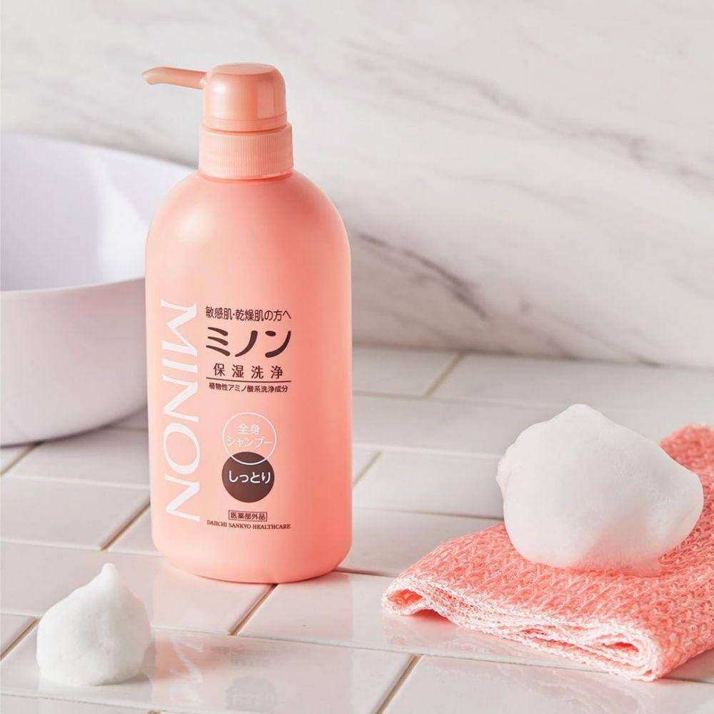 Minon Whole Body Shampoo Moist Type (instagram.com/minon_official_jp)