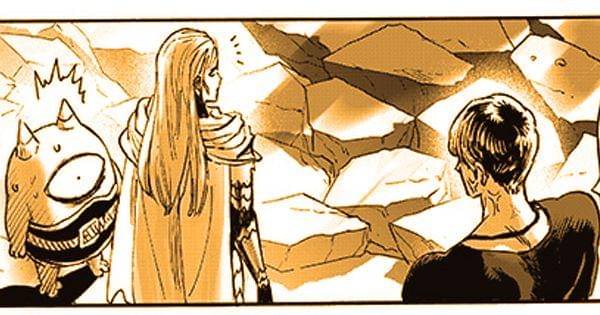 Manako, Flashy Flash dan Amai Mask ( tonarinoyj.jp/One Punch Man )