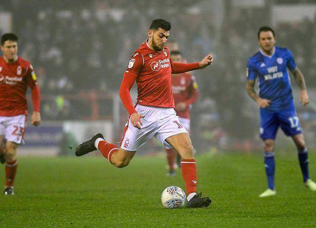 Rafa Mir saat membela Nottingham Forest. (instagram.com/rafamir33)