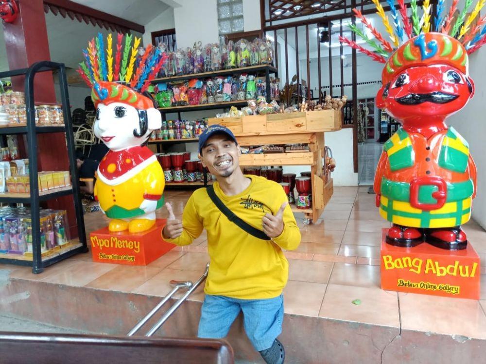 Jos, Disabilitas Ini Pamerkan Karya ke 53 Delasi Negara Asia-Pasifik