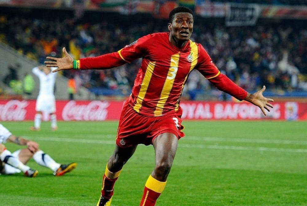 Asamoah Gyan (twitter.com/SaddickAdams)