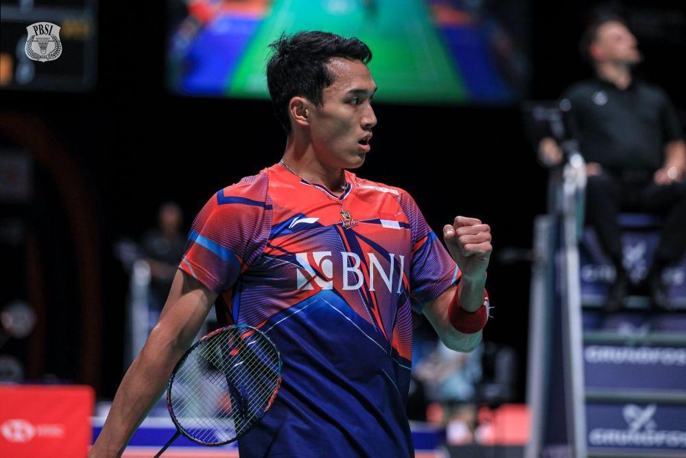 Jonatan Christie Antisipasi Pukulan Tipuan Kidambi Srikanth