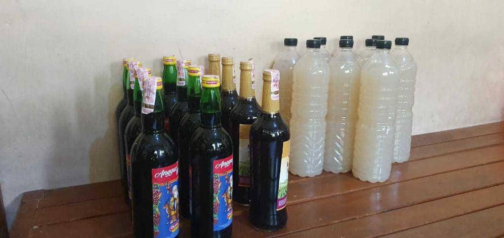 Barbuk miras yang disita polisi.(Dok.Polres Bantul)