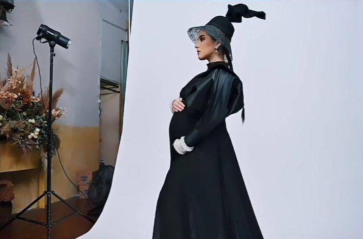 maternity shoot Tasya Farasya (instagram.com/riomotret)