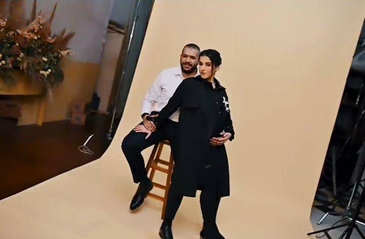 maternity shoot Tasya Farasya (instagram.com/riomotret)