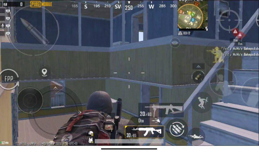 ilustrasi nge-rush musuh di dalam rumah (Dok. Level Infinite/PUBG Mobile)