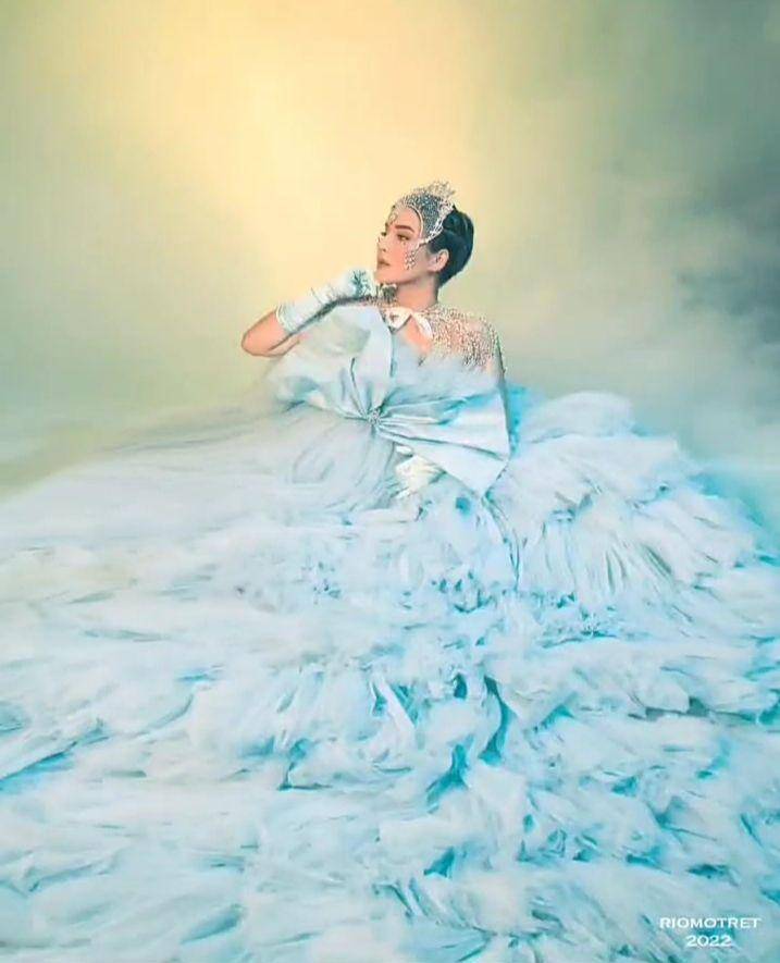 maternity shoot Tasya Farasya (instagram.com/riomotret)