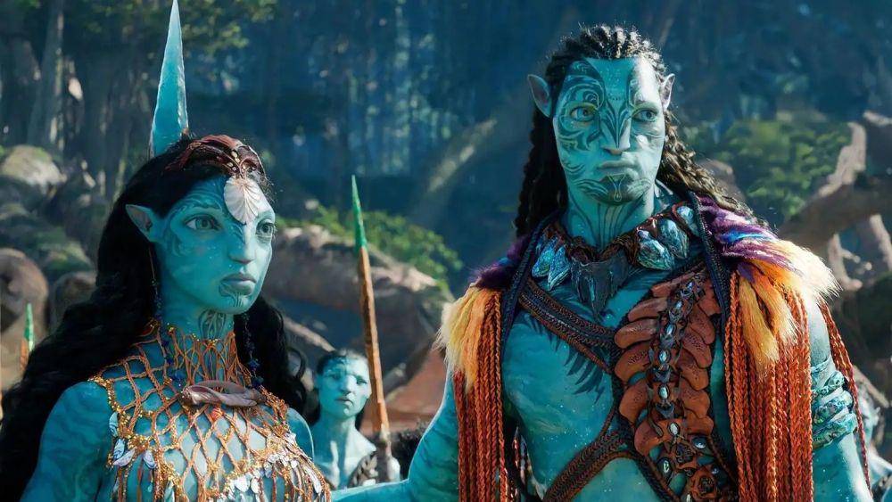 Kate Winslet dan Cliff Curtis dalam film Avatar: The Way of Water. (dok. 20th Century Studios/Avatar: The Way of Water)