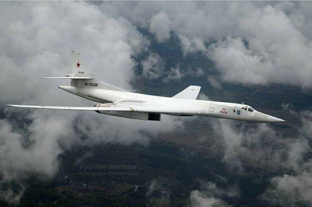 Pesawat pembom Rusia, Tu-160. (instagram.com/aviationnews.ru)