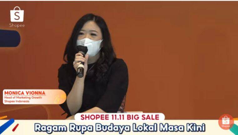 Gebyar acara Shopee 11.11 Big Sale, ragam Budaya Lokal Masa Kini. 20 Oktober 2022 (IDN Times/Nurkorida Aeni)