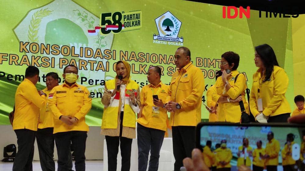 Artis kondang Wanda Hamidah jadi kader Partai Golkar (IDN Times/Yosafat Diva Bayu Wisesa)