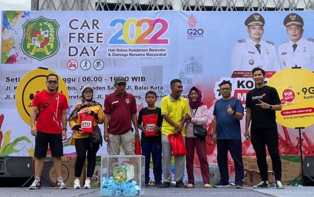 Indosat Ooredoo Hutchison (IOH) Region Sumatera mengajak para pelanggan IM3 untuk membantu pemulihan penyintas kanker payudara di Medan, hanya dengan melakukan pembelian paket data Freedom Internet 6GB (Dok. Indosat)