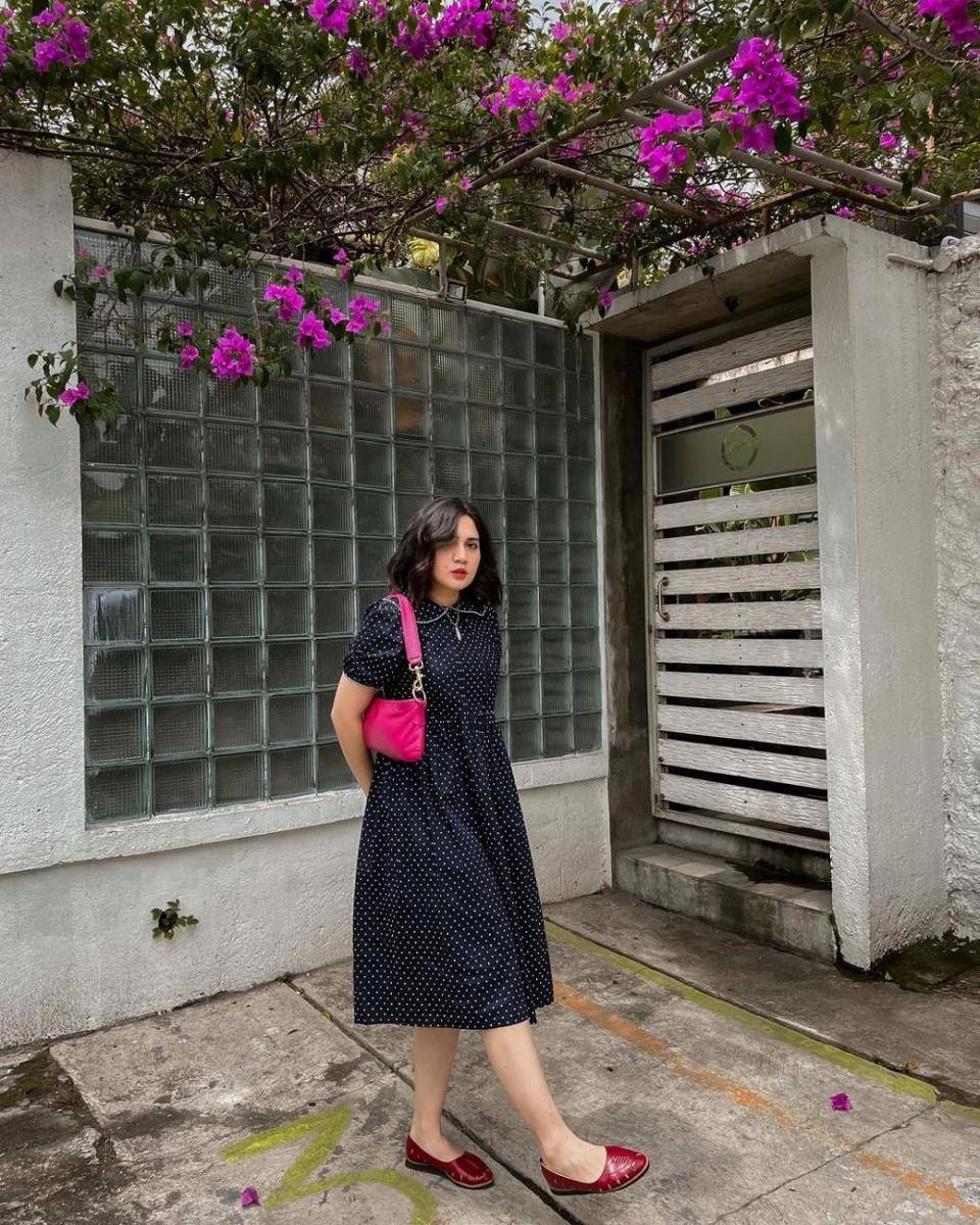 Poplin dress ala Galabby Thahira (instagram.com/galabbythahira)