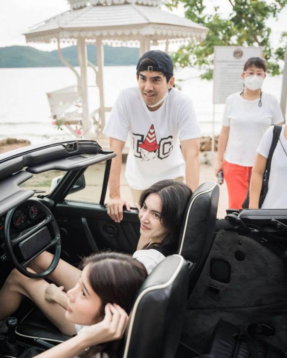 Mai Davika, Kao Supassara dan Ter Chantavit. (instagram.com/terchantavit)
