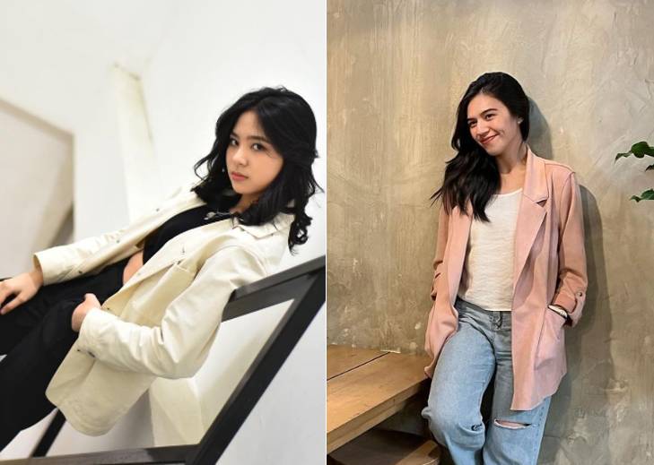 outfit Zee dan Gaby JKT 48 (instagram.com/jkt48.zee/ | instagram.com/jkt48gaby/)