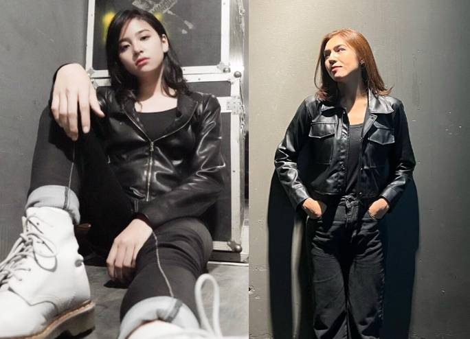 outfit Zee dan Gaby JKT 48 (instagram.com/jkt48.zee/ | instagram.com/jkt48gaby/)
