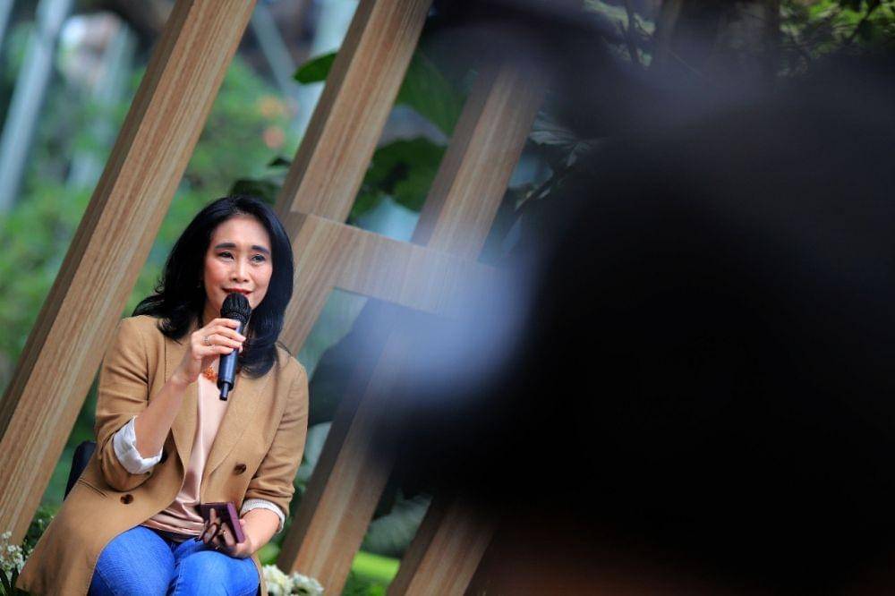 Direktur Bisnis Konsumer BRI, Handayani berpesan masyarakat harus rajin mengatur keuangan (Dok. BRI)