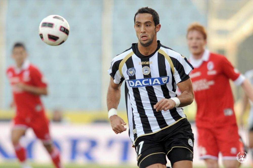 Medhi Benatia saat bermain bersama Udinese. (twitter.com/Udinese_1896)