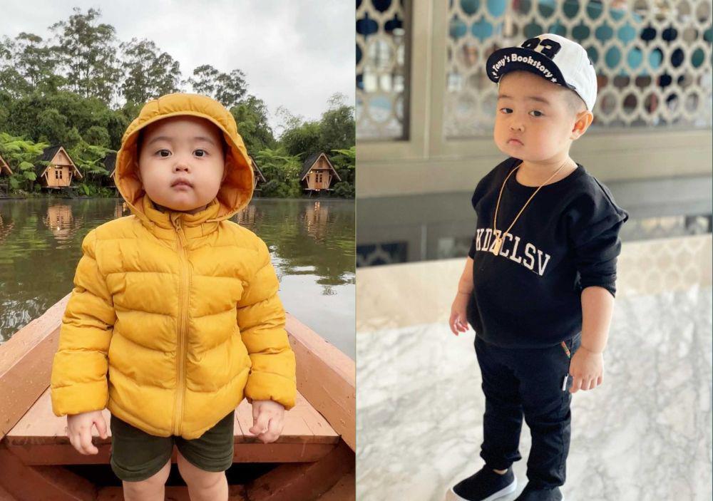 9 Potret Gemas Clayton Wiyono Anak Selebgram Michael Rendy