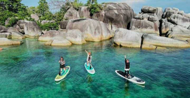 Pantai Tanjung Tinggi (instagram.com/explorebelitung)