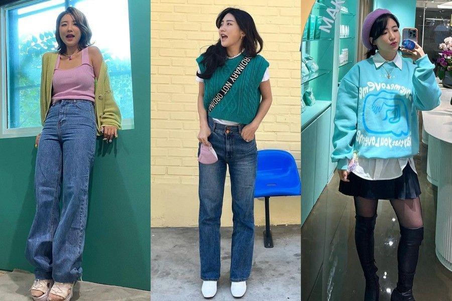 9 Ide Layering Outfit ala Influencer Han Yoo Ra, Korean Style Cetar