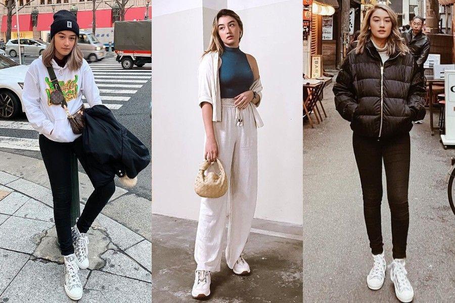 9 Gaya OOTD Pakai Celana Panjang ala Natasha Ryder, Beragam Style