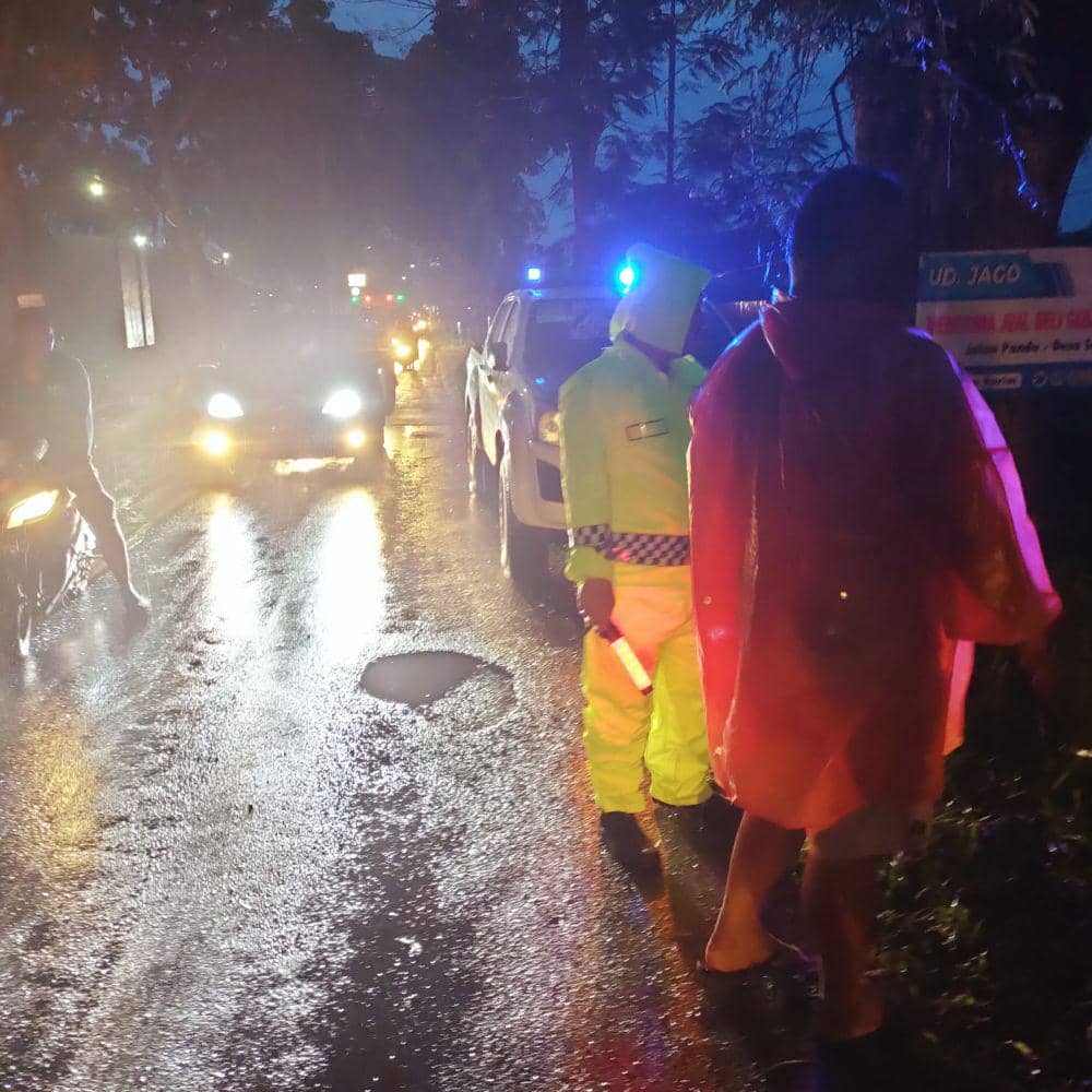 Polisi saat di lokasi kejadian. IDN Times/ istimewa