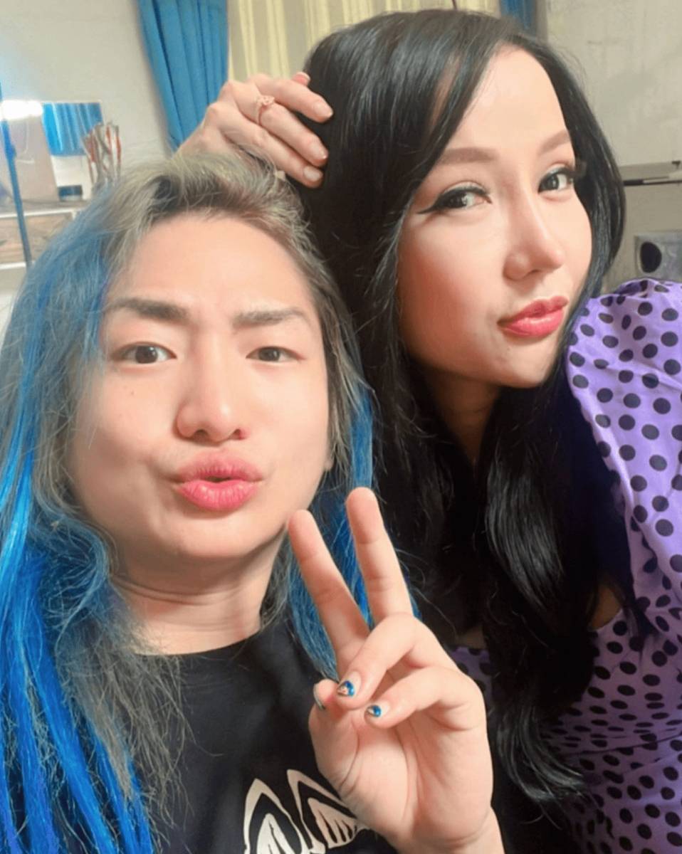 DJ Shacho dan Lucinta Luna (instagram.com/djshacho_candyfoxx)