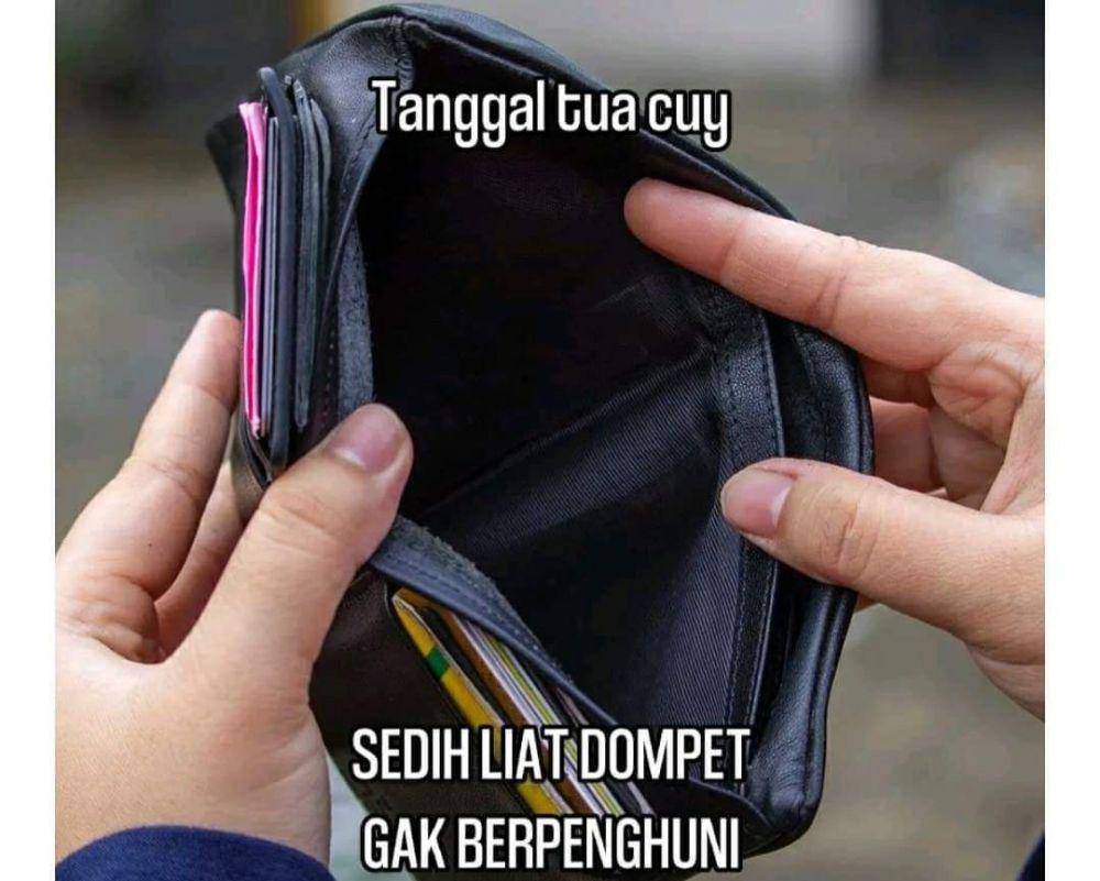 meme tanggal tua (facebook.com/ngakakonlineid)
