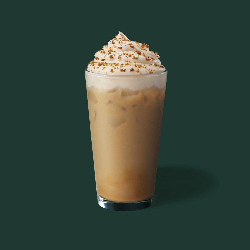 ilustrasi iced gingerbread latte (dok. Starbucks)