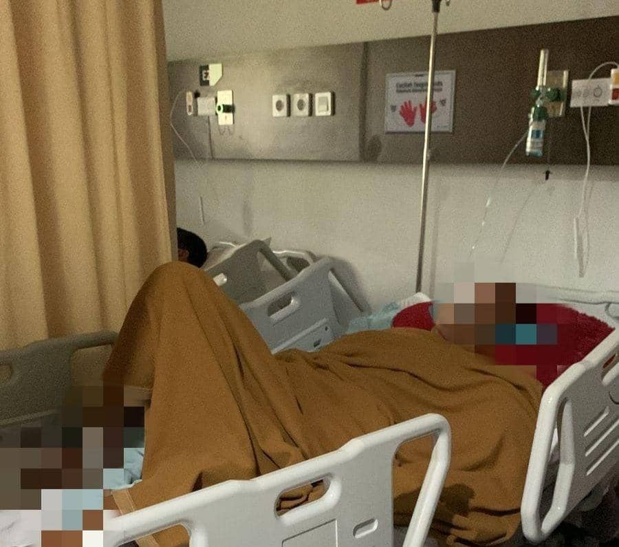 Anggota Basarnas Balikpapan jadi korban pembacokan oleh tetangganya sendiri (dok. Istimewa)