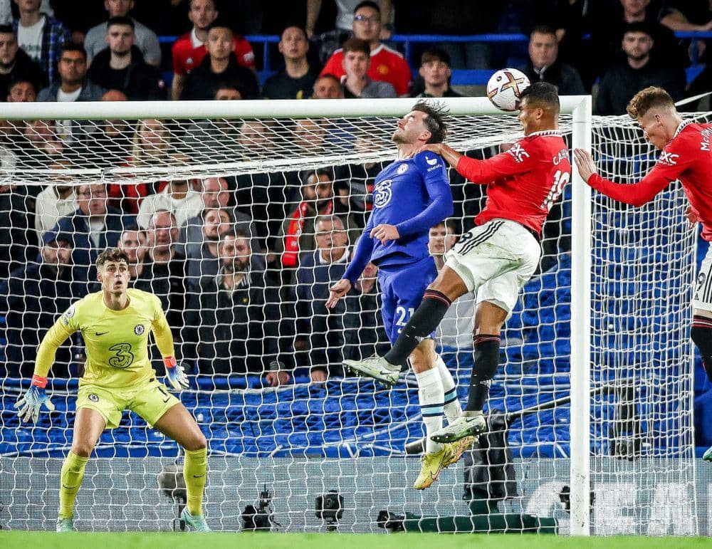 5 Catatan Hasil Imbang Chelsea vs Manchester United, Casemiro Pahlawan