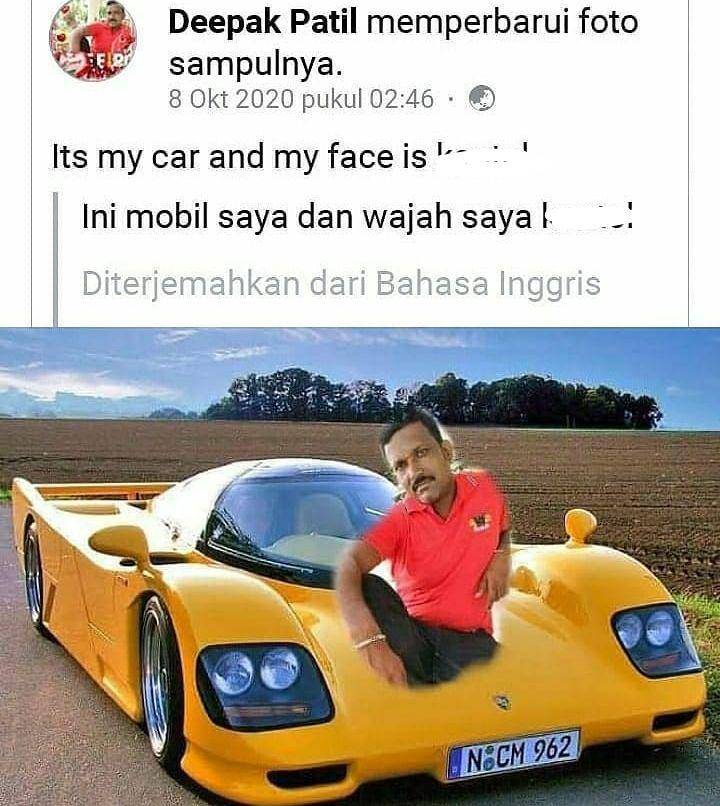 editan kocak bapak-bapak bareng mobil (instagram.com/lucukok_)