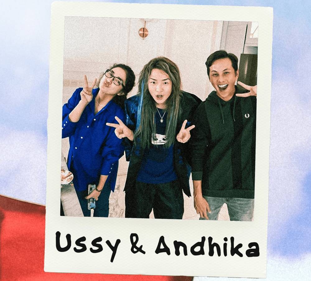 DJ Sacho bersama Ussy dan Andika (instagram.com/djsacho_candyfoxx)