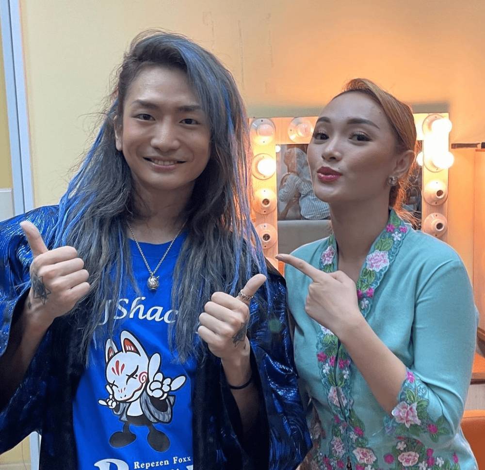 DJ Shacho dan Zaskia Gotik (instagram.com/djshacho_candyfoxx)