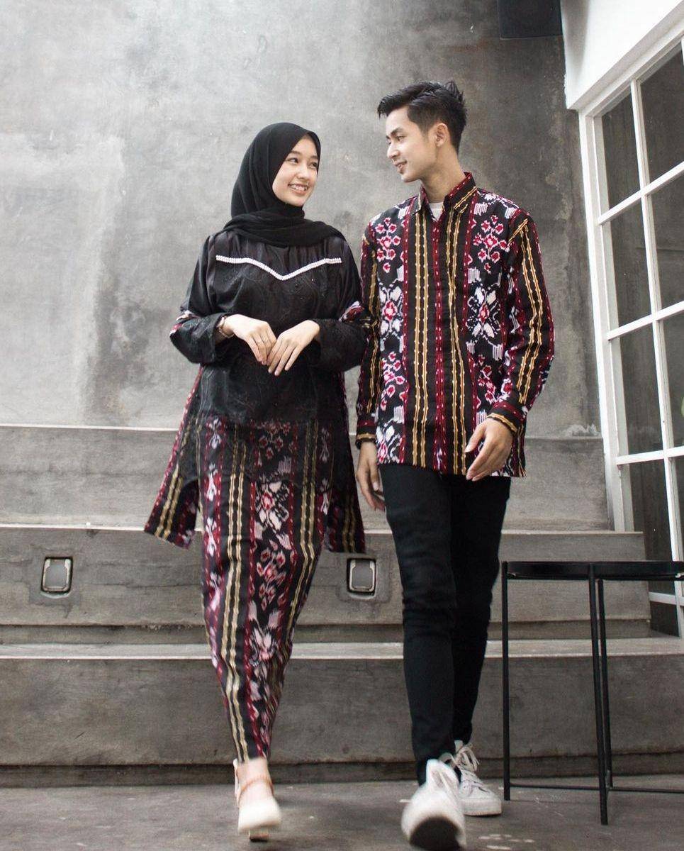 Ootd kondangan couple (instagram.com/illona.gf)