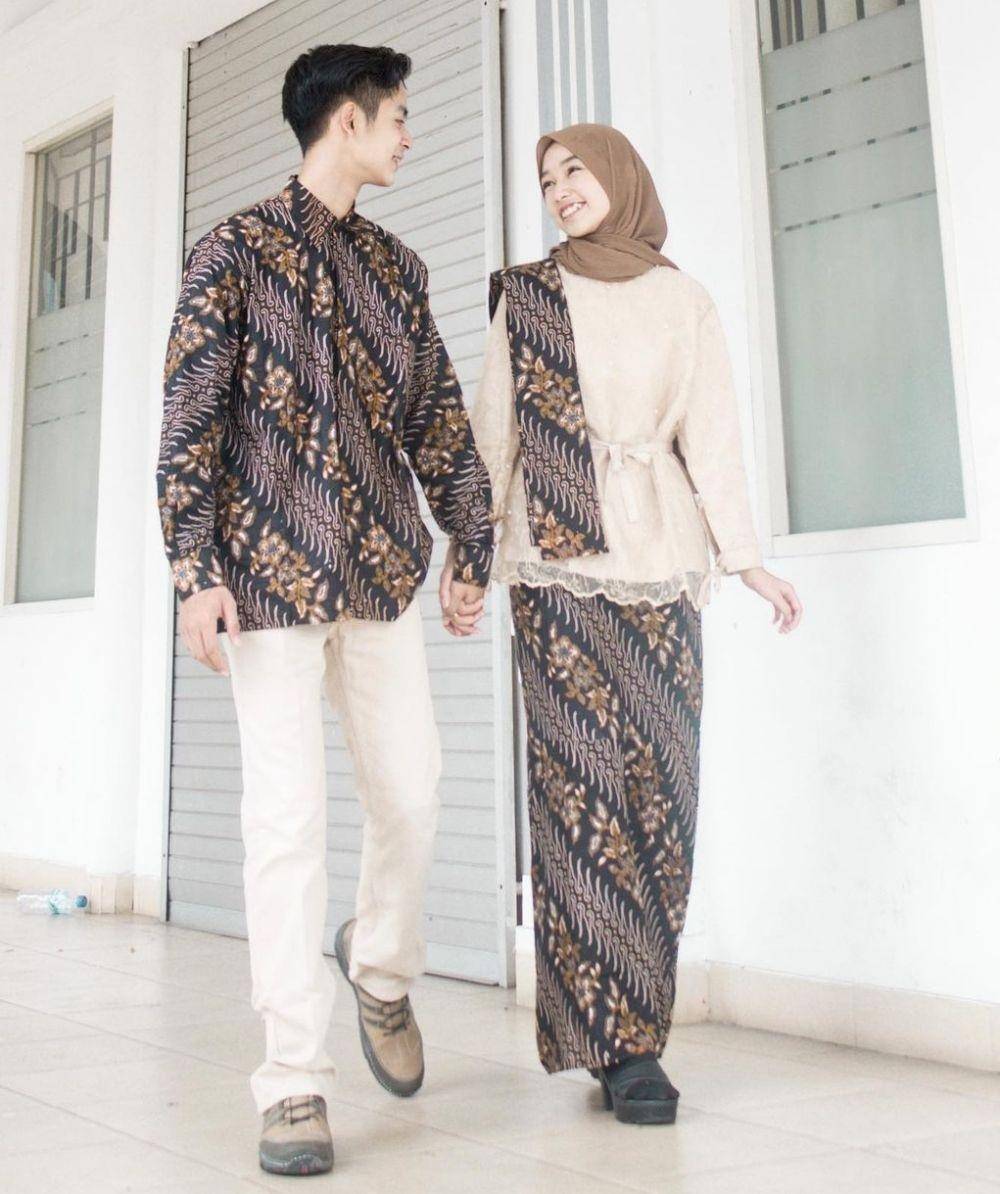 Ootd kondangan couple (instagram.com/illona.gf)