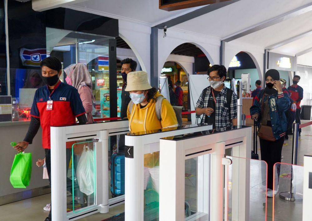 Layanan baru dari PT KAI berupa Face Recognition Boarding Gate (kai.id)