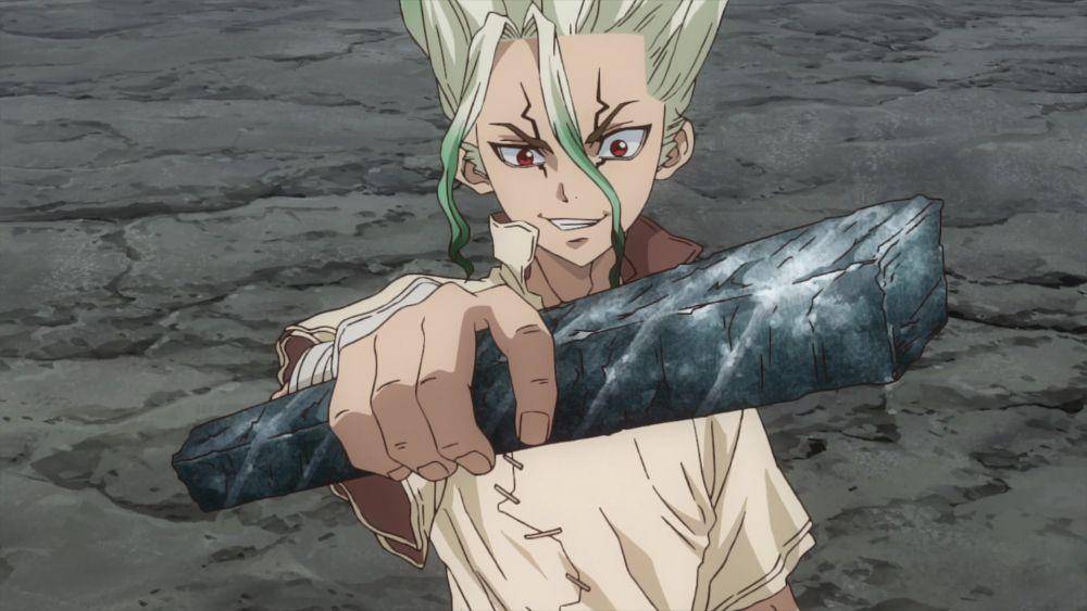 Senku Ishigami (dok. TMS Entertainment/Dr. Stone)