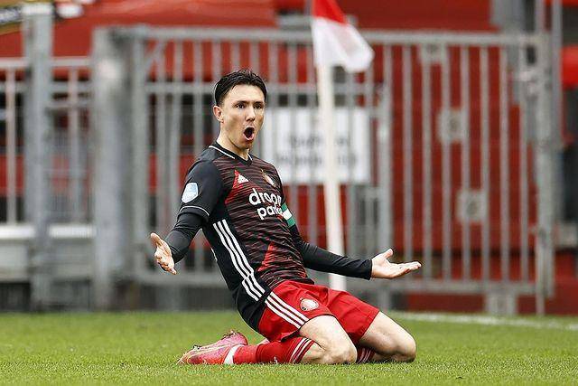 Steven Berghuis saat membela Feyenoord Rotterdam. (instagram.com/stevenberghuis)