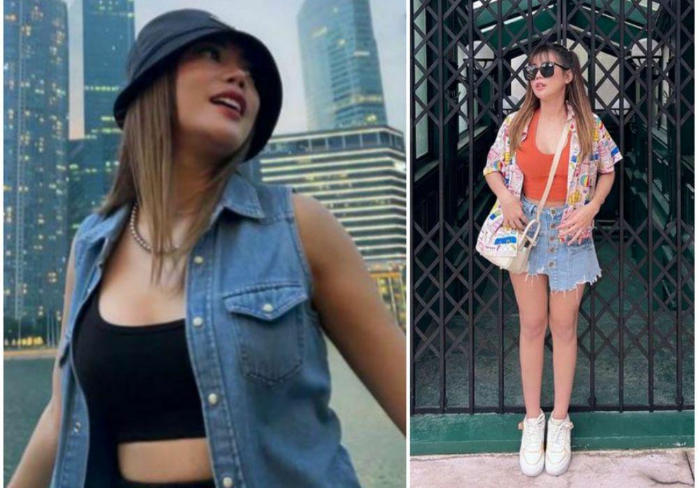 10 Potret Daniar MasterChef saat Liburan di Singapura, Makin Cetar!
