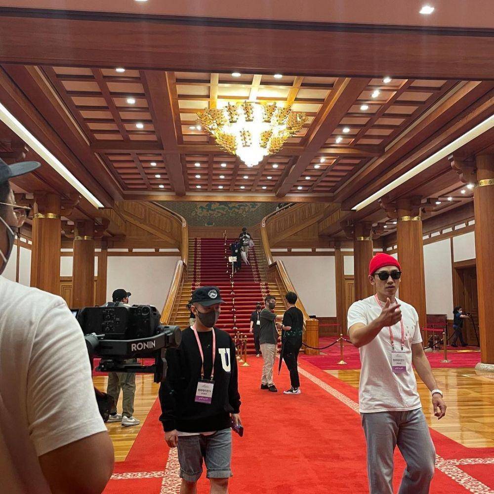 Rain di Istana Presiden Korea Selatan (instagram.com/rain_oppa)