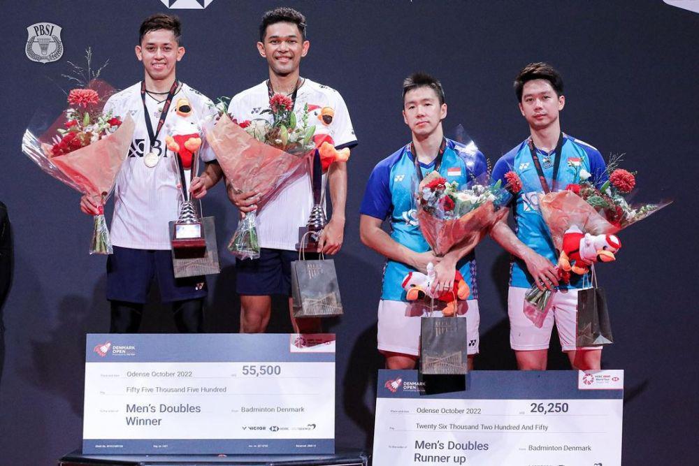 Update Peringkat BWF Ganda Putra Indonesia, Minions Terjun Bebas!