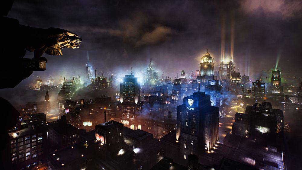 Kota Gotham dalam game Gotham Knights masih sama kelamnya. (dok. Warner Bros./Gotham Knights)