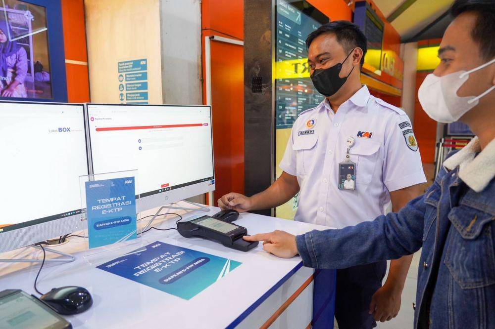 Layanan baru dari PT KAI berupa Face Recognition Boarding Gate (kai.id)