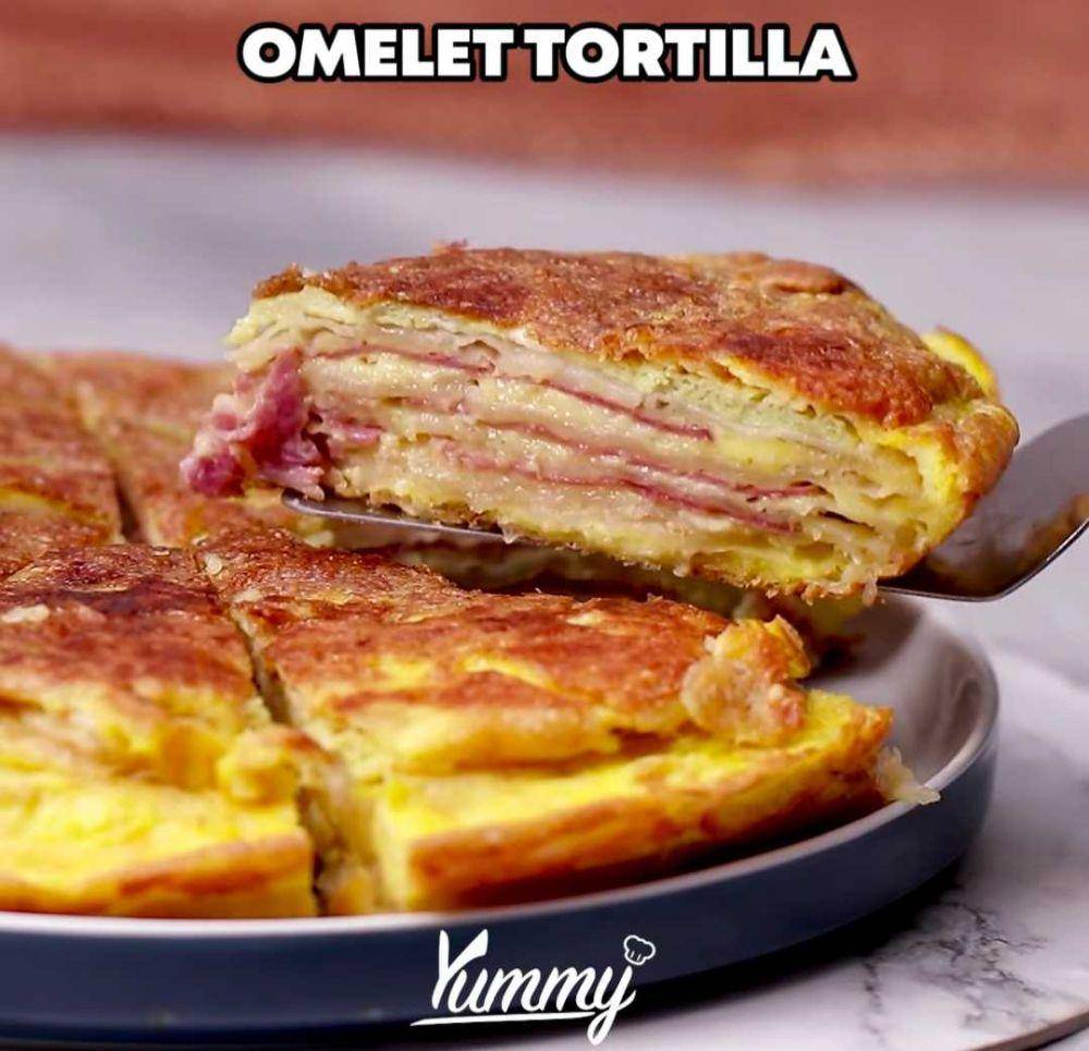 omelet tortilla (youtube.com/Yummy App)