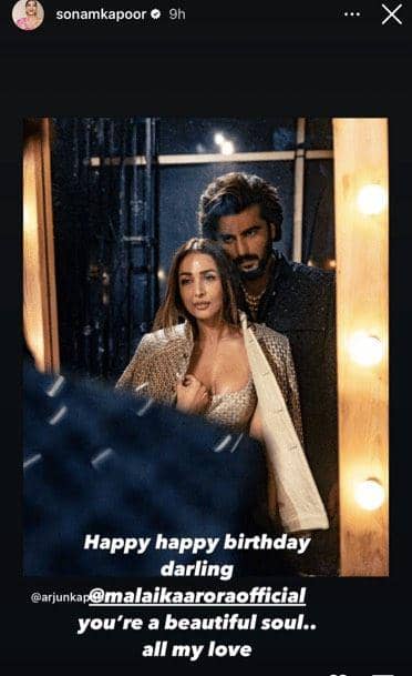 Unggahan Sonam Kapoor. (instagram.com/sonamkapoor)