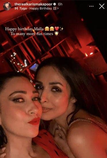 Unggahan Karisma Kapoor. (instagram.com/therealkarismakapoor)