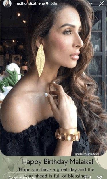 Unggahan Madhuri Dixit. (instagram.com/madhuridixitnene)