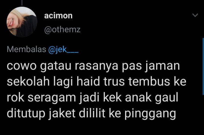 cerita haid (twitter.com/@othemz)
